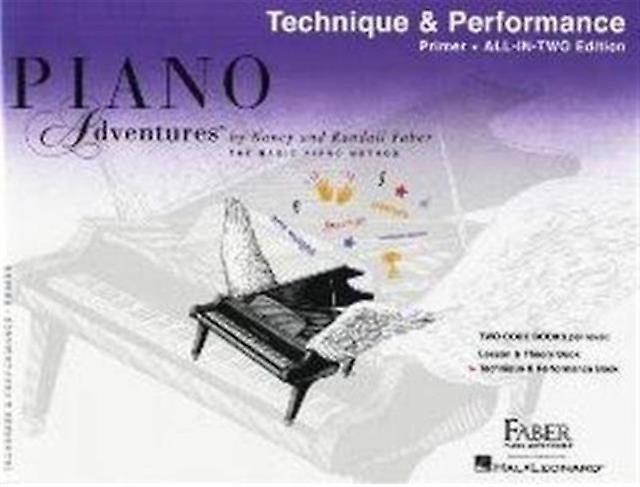 Piano Adventures Allintwo Primer Tech. Perf. Paperback Book