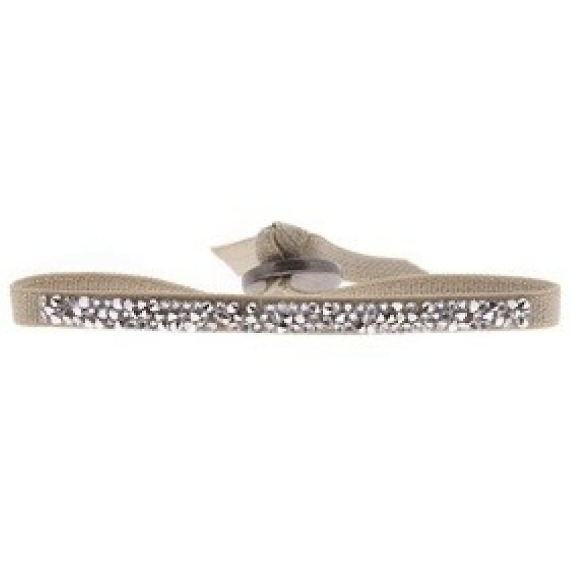 Les cserélhető karkötő A37646-Ultra Fine Rocks Brown Ice Clear Crystal nők