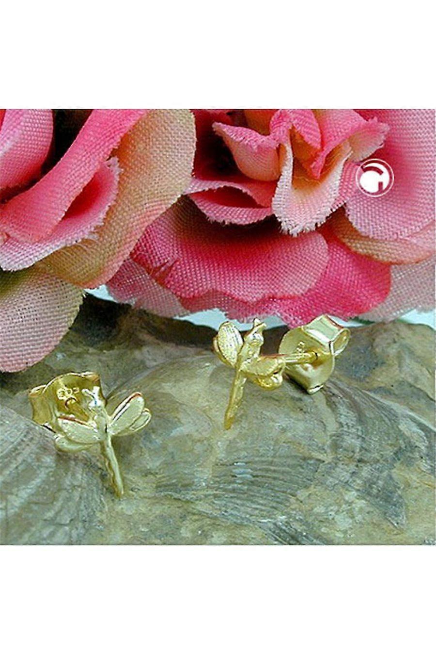 Earrings Dragonfly 8k Gold - Gl430327
