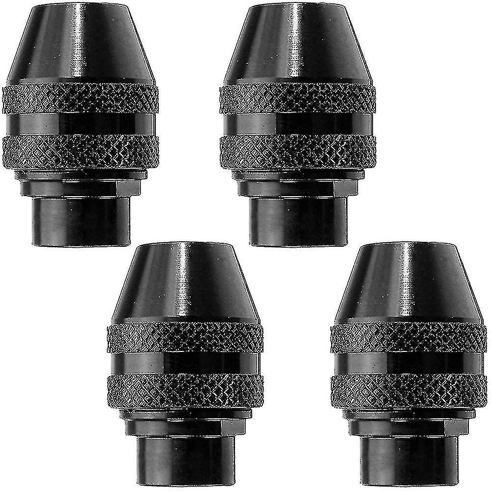 4 Pcs Quick Change Chuck Multifunction Universal Mini Keyless Drill Chuck For Electric Grinder Tool