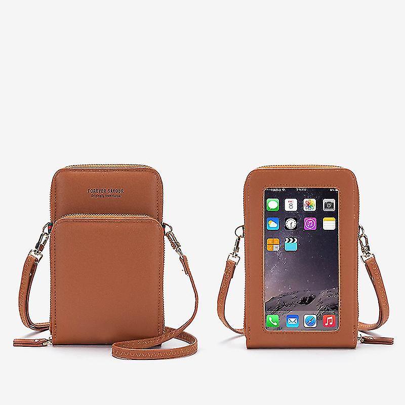 ארנק ילקוט רך עור פו נשים rfid חסימת שקיות צד קטנות ארנק טלפון סלולרי ארנק מובנה ארנק כתף תיק מתנות