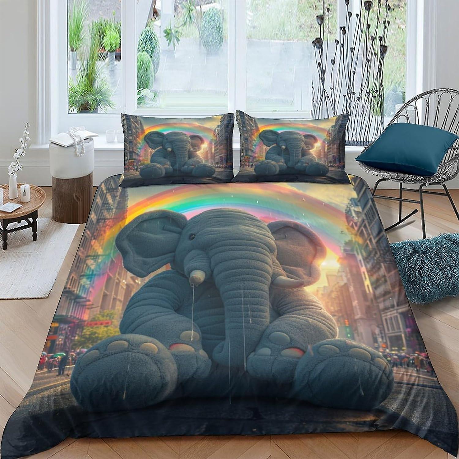 EKENOZ Indian Idol 3D täcke Täcke Set för Barn Pojkar Påslakan 3 Piece Set Ungdom Tonåringar Sängkläder Set Täcke Täcke Med Dragkedja Stängning Mjuk mikrofibe