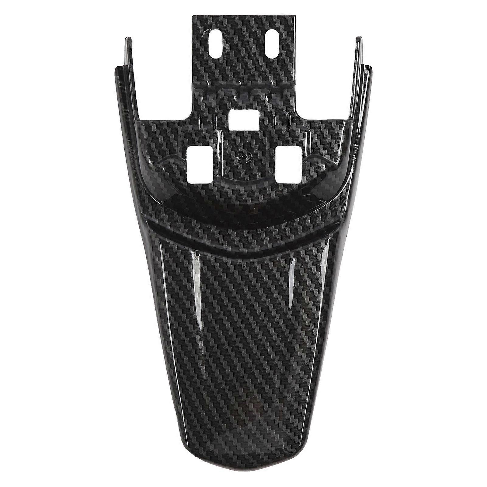 Uadme Motorcycle Rear Mudguard,Protective Carbon Fiber Pattern Sturdy Rear Mudguard Protector Replacement for SurRon Light Bee X S