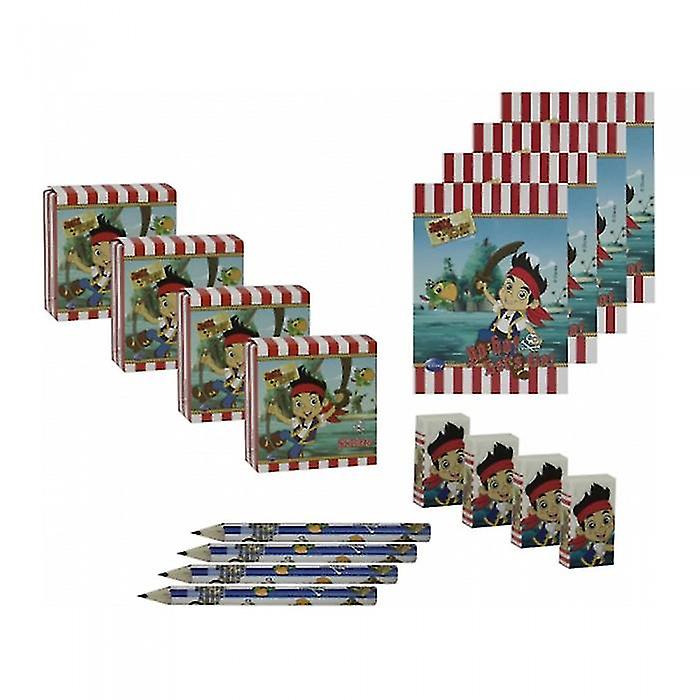 Jake And The Never Land Pirates Yo Ho Let's Go! Stationery Set (Pack of 4)
