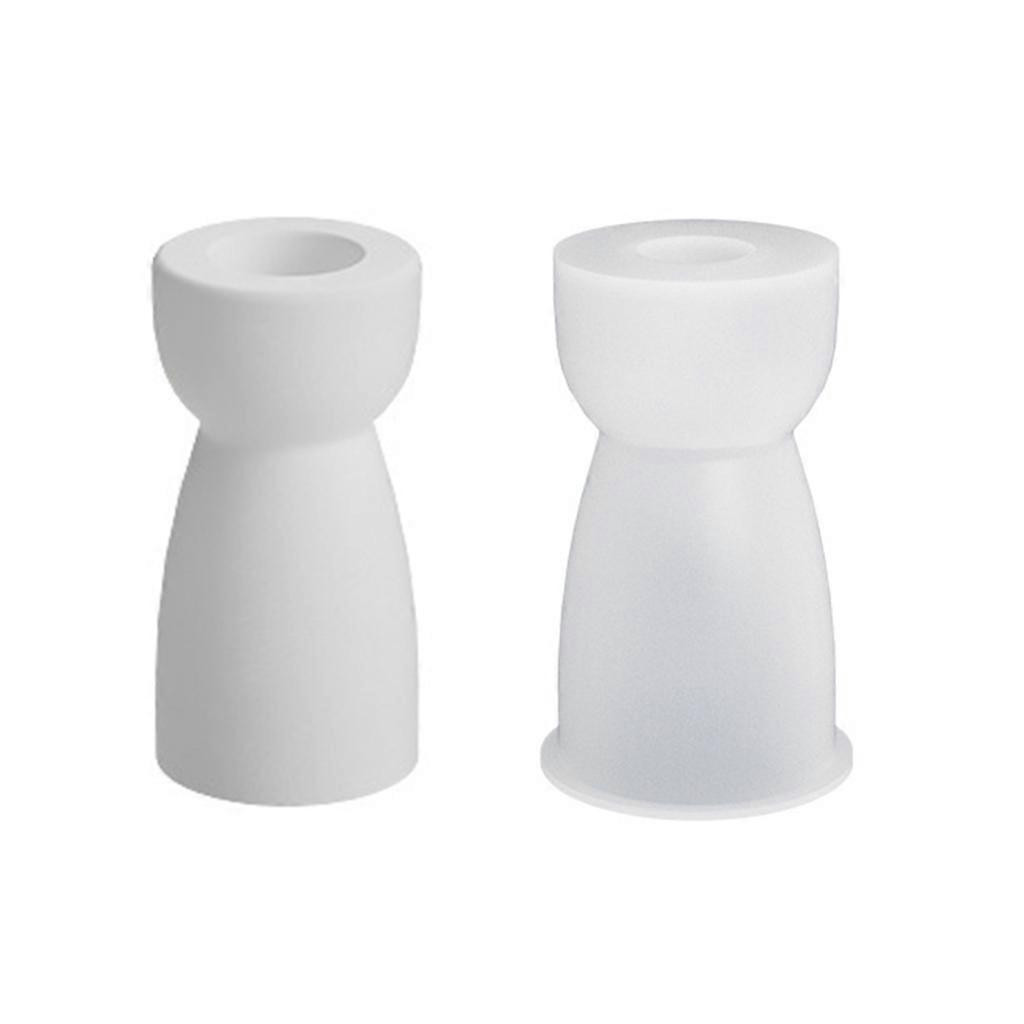 Semicircle Geometric Candle Holder Molds Candlestick Mold for DIY Resin Casting