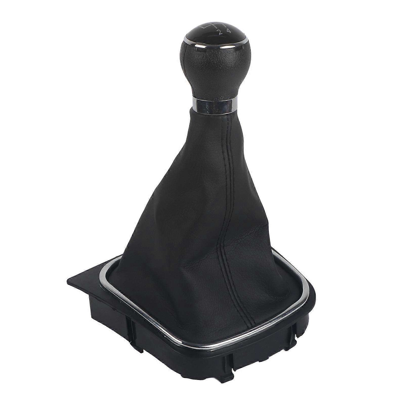 5 Speed Car Gear Shift Knob Gearstick Gaiter Boot Kit For 6 MK5 MK6 2005?2014