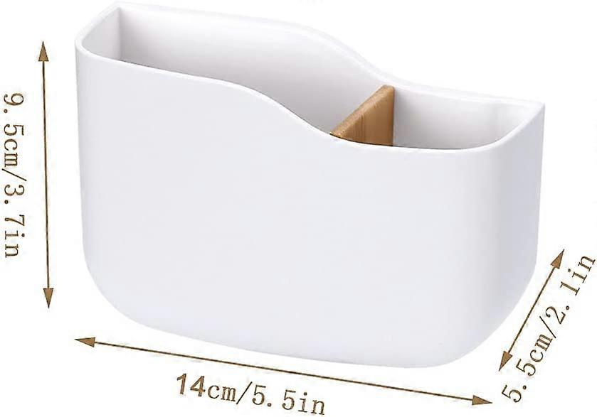 Adhesive Remote Control Holder Universal Media Player Controller Ivory