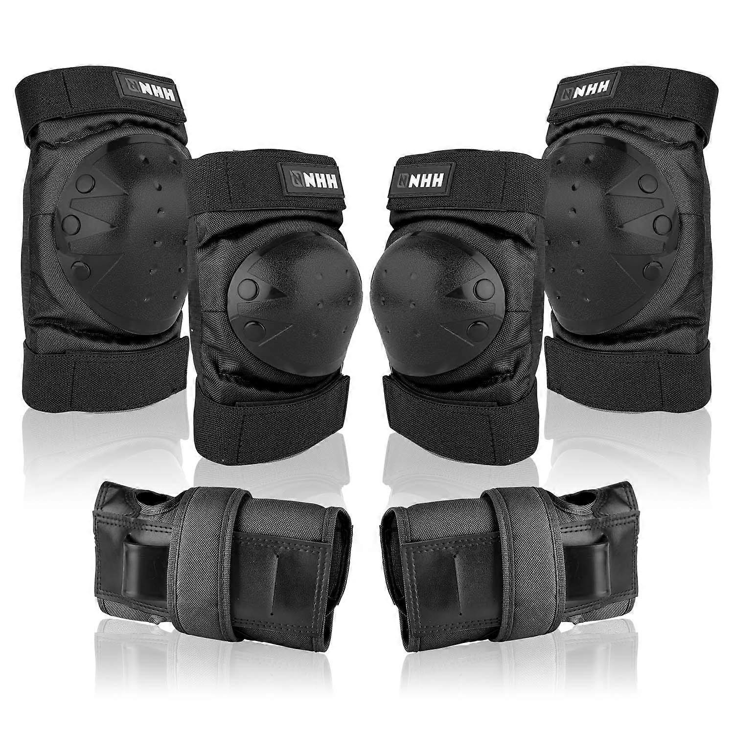 6-in-1 Protective Gear Set For Skating, Cycling, And Scooter Riding - Knee Pads, Elbow Pads, And Wrist Guards For Ultimate Safety And Comfort