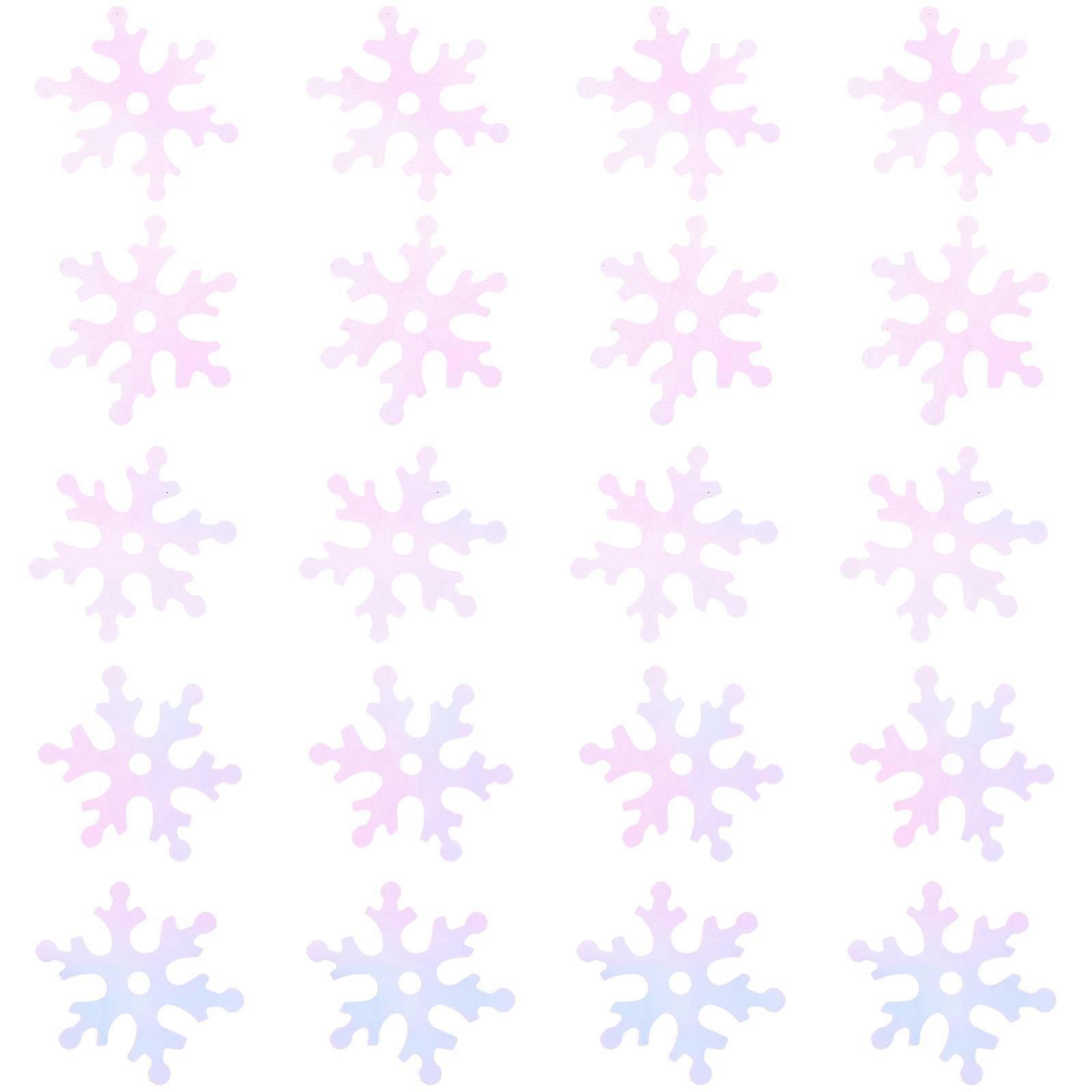 2 Bags of Snowflake Confetti Christmas Snowflake Confetti Decorations Party Confetti