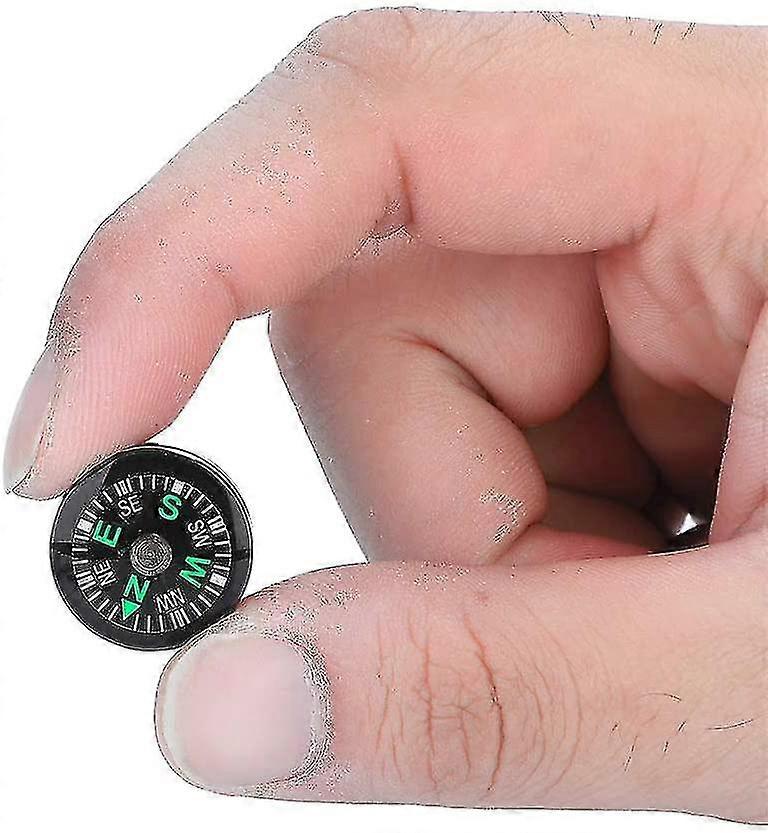 12 Mini Boussoles De Poche - Légères Et Portables Pour Randonnée Et Camping