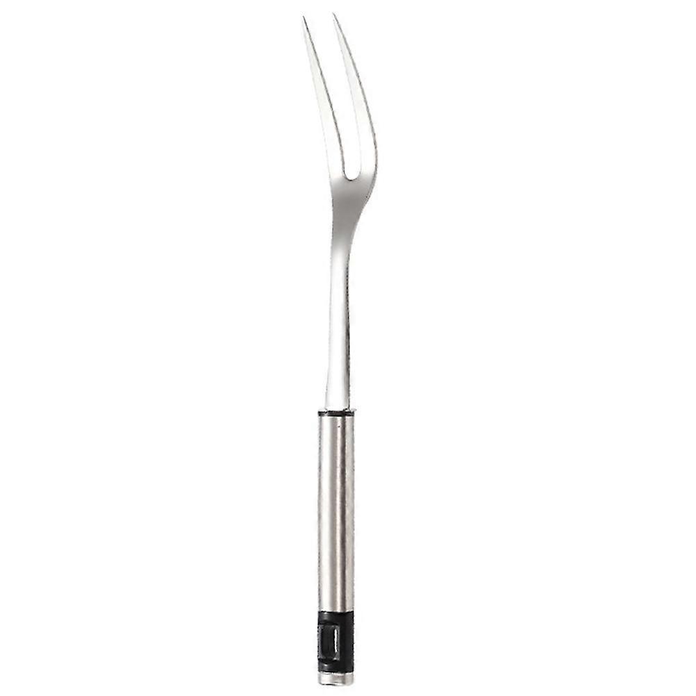Rustfrit stål BBQ Fork Grill Fork Stegning Kødgaffel Udendørs BBQ Tool