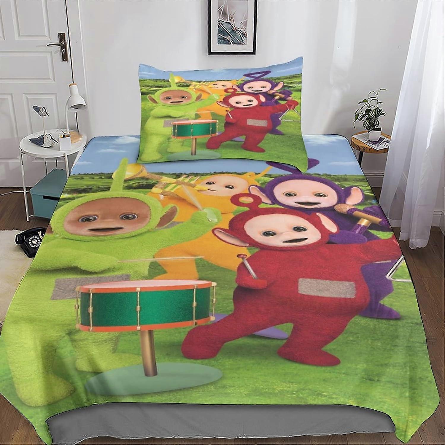 غطاء لحاف جميل ومثير للاهتمام ، طباعة D ، غطاء لحاف الفراش مع سحاب وأكياس وسائد مفردة