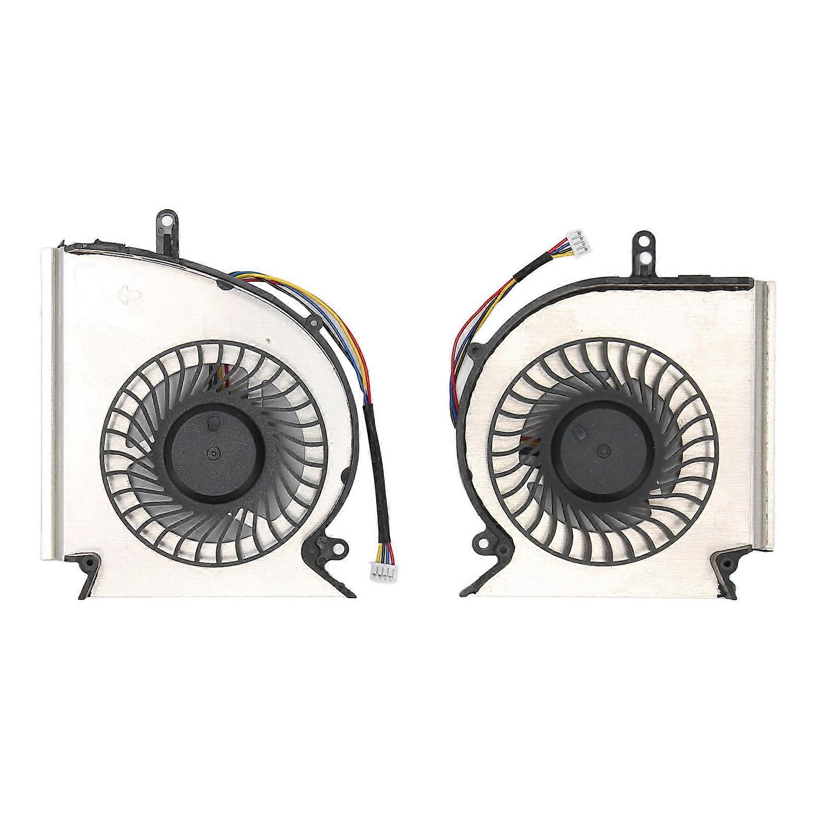 CPU GPU Cooling Fan for MSI GE75 GP75 GL75 Low Noise Low Power Consumption Effective Heat Dissipation CPU GPU Fan