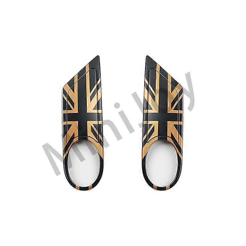 The Black Flag Car Side Fender Marker Light Housing Cover For MINI Cooper D One R56 Clubman R55 Convertible R57 R58 2Pcs/Set JOHX