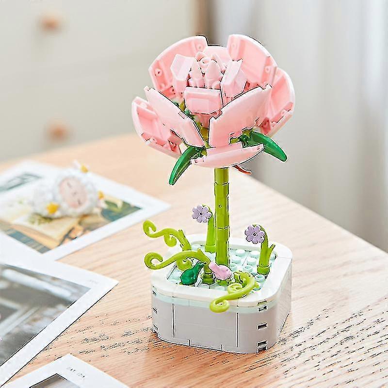 Icons Flower Bouquet 10280 Building Decoration Set Artificial