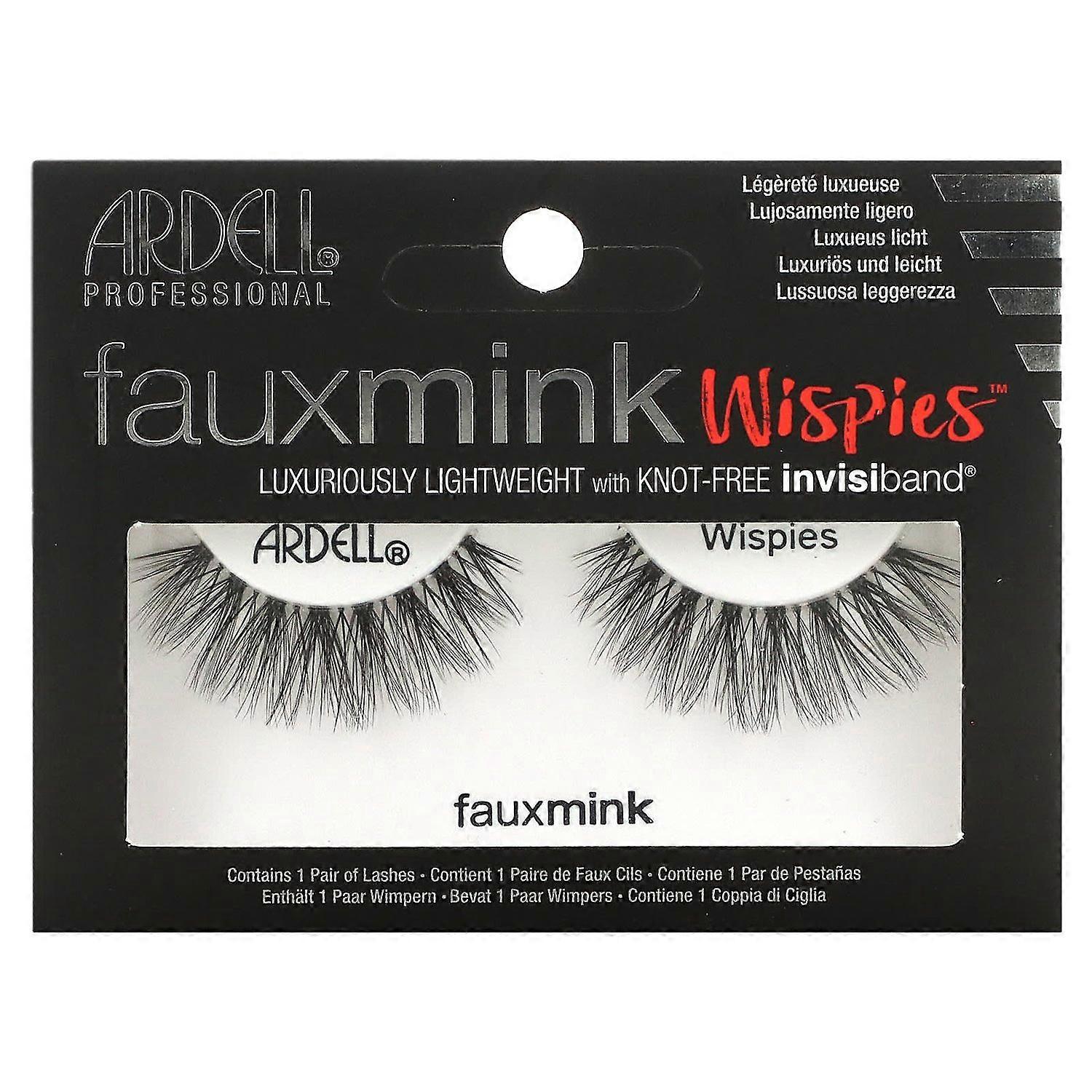 Ardell, Faux Mink, Wispies, 1 Pair