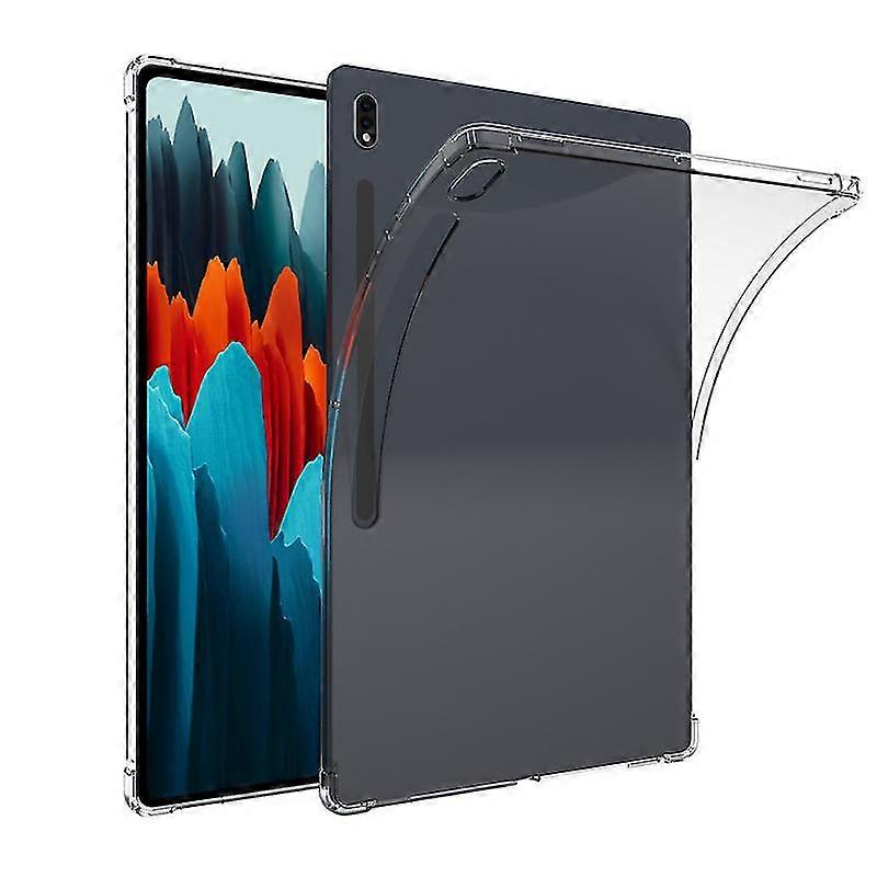tpu soft transparent case compatible with samsung galaxy tab s8 ultra 14.6 inch sm-x906 sm-x900