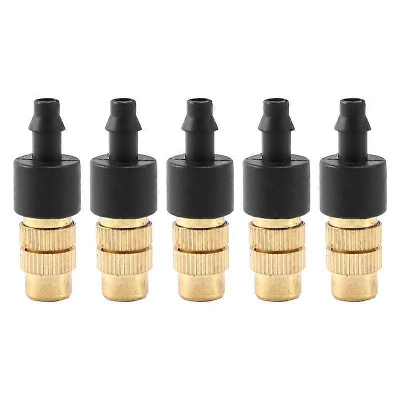 50 Pcs Adjustable Misting Nozzle for Gardening Sprinkle Brass Watering Sprinkler Sprayer for Irriga