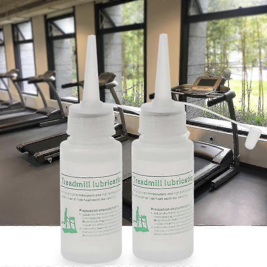 2pcs 50ml Treadmill Lubricating Oil Running Machine Lubricant Belt Lube Silicone Oil Sporting Goods Gym Maintenance Equipment Tw