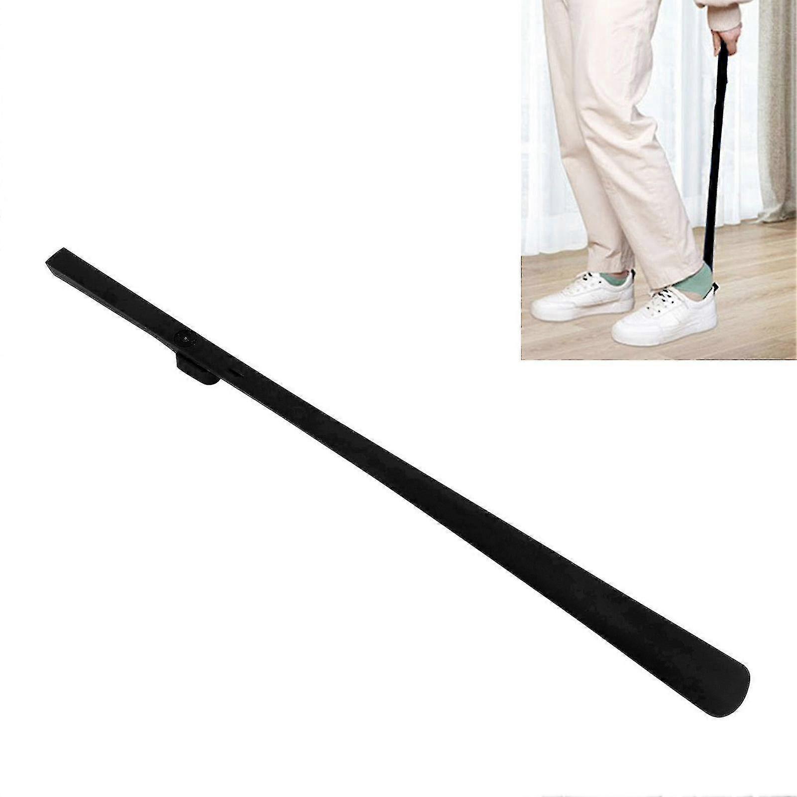 Getuse Long Handle Shoehorn Comfortable Shoe Helper For Men Women Seniors Elderly Boots Arthritis-Friendly Easy Grip Non-Slip
