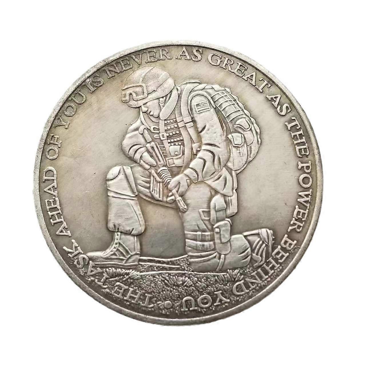 The Task Ahead Challenge Coin Collector's Medallion 2024 New