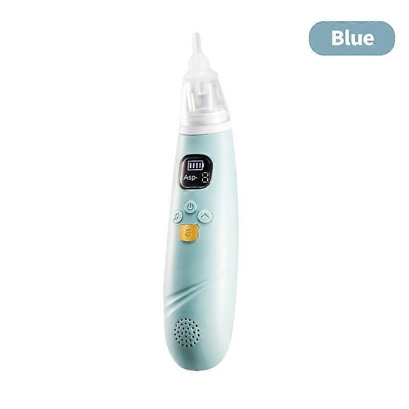Baby Nasal Aspirator Toddler Electric Nose Aspirator Automatic Nose Cleaner Adjustable Suction Music and Light Soothing Function