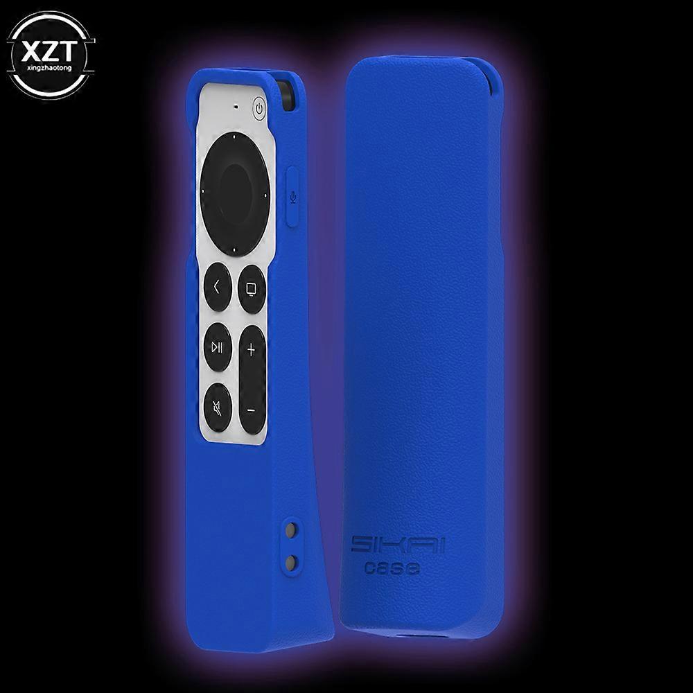 Luminous Remote Control Cover For Apple TV/Airtag 4K 2021 Siri Remote 2nd Generation Silicone Shockproof Fluorescence Case Bag
