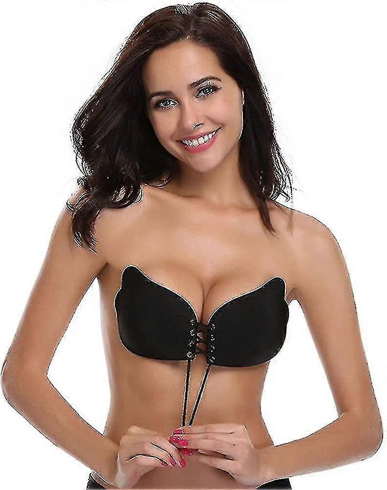Adhesive Invisible Backless Bra Magic Nipple Covers Strapless Bra