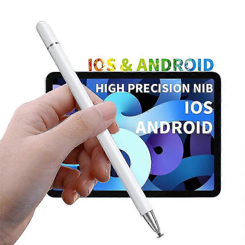 2 In 1 Pen Stylus Disc Tip Touch Stylus For Touch Screen