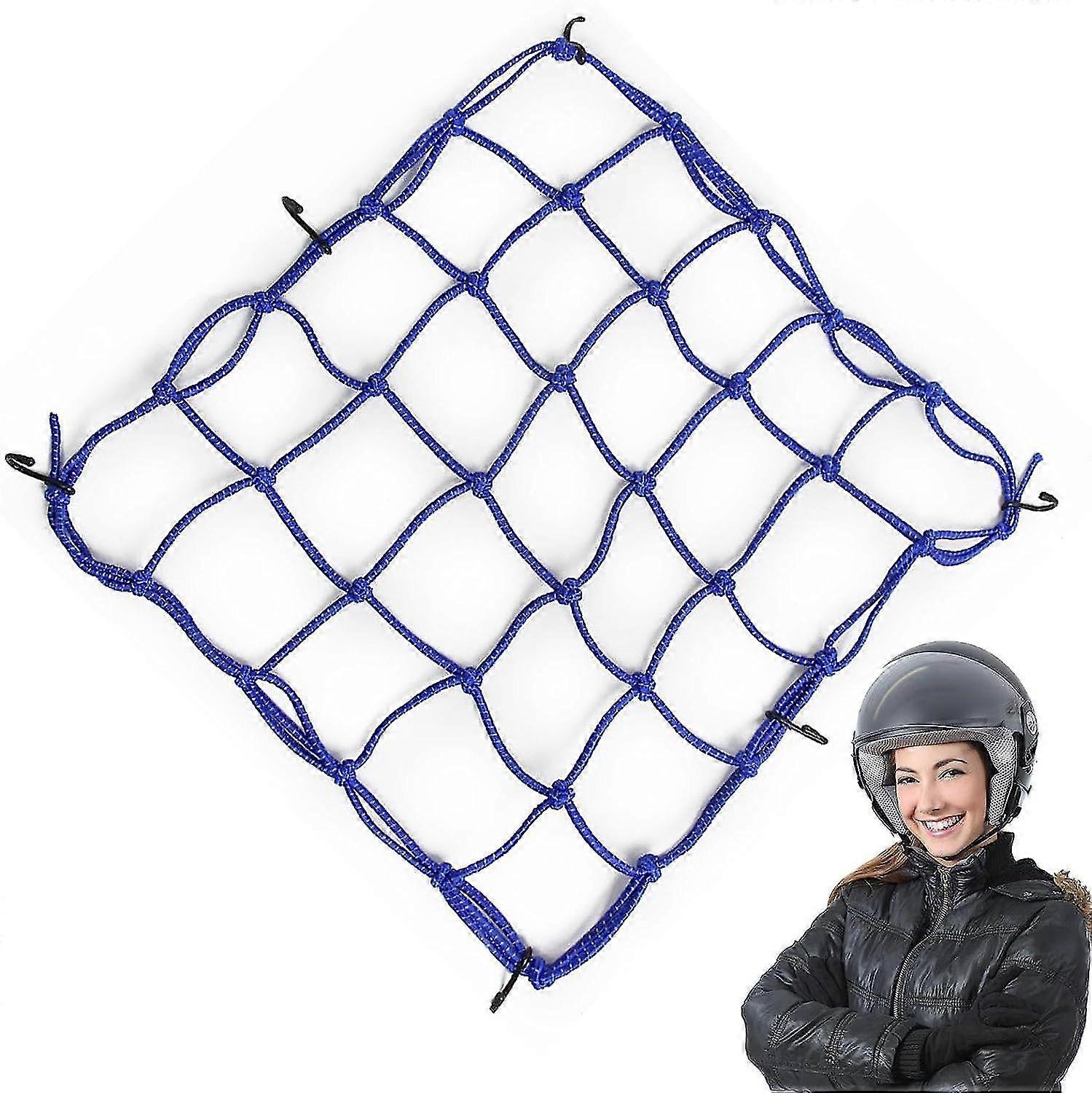 Mesh Strap For Motorcycle, Elastic Cargo Holder, Reflective Bungee Net, Back Seat Bungee Net For Motorcycle Accessories, Gift For Cycling Lovers And M