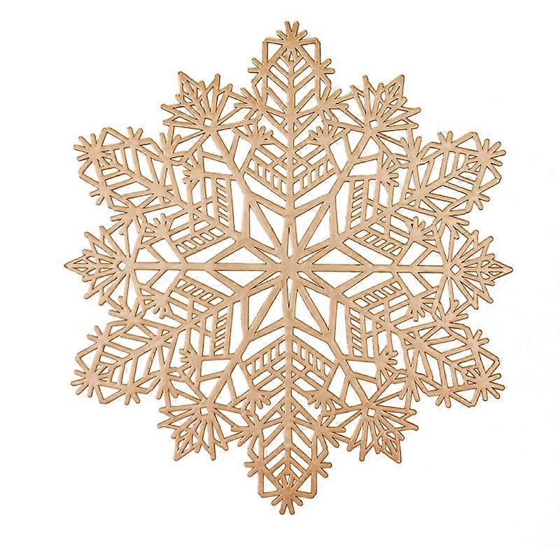 Christmas Snowflake Place Mats Set of
