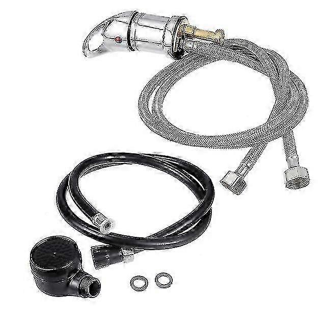 Spa Beauty Salon Shampoo Bowl Sink Hair Salon Building Materials Accessories Bathroom Hot Cold Faucet Spray Hose Replacement Set