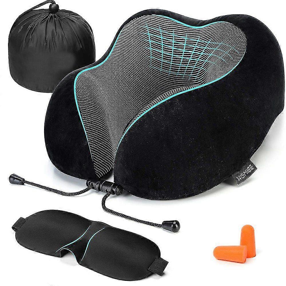 Travel Neck Pillow, Sleep Memory Foam, Ergonomic