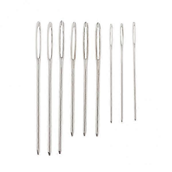 4xHand sewing needle knitting Darning Threading Supply 9pcs large eye needle