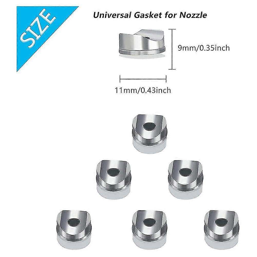 Airless Tip Seals For Airless Machine Tips Seals Reversible Airless Paint Spray Nozzle Gasket (12 P