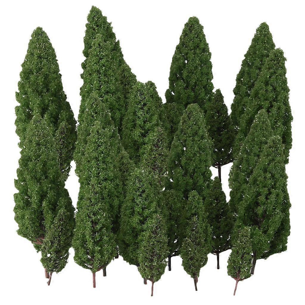 40x HO OO N Scale Model Tree Toy for Diorama Architecture Landscape Building