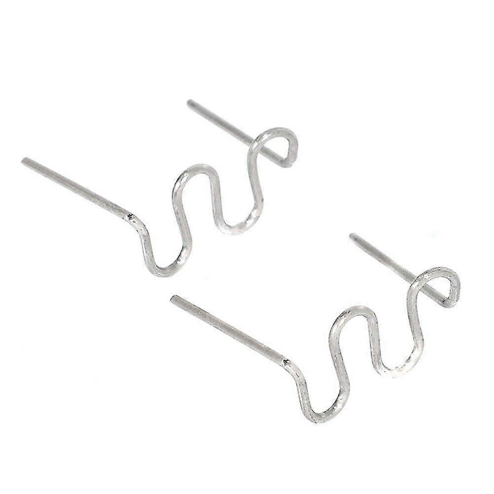 Onda graffette per paraurti auto carrozzeria cucitrice kit di riparazione (argento) (1000 pezzi) yu
