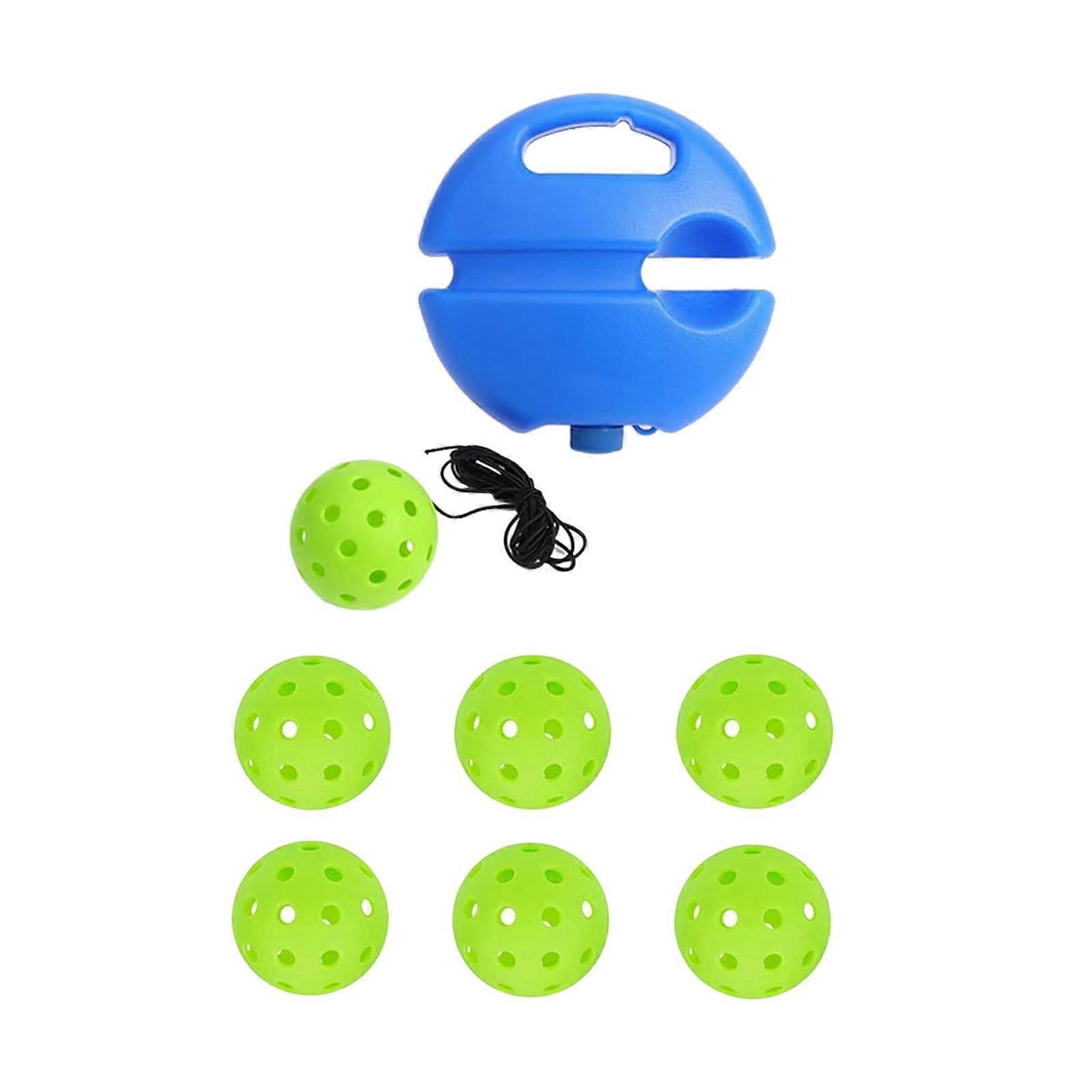 Pickleball Trainer Single Player Pickleball Trainer Self Training Sport Tool Pickleball Rebounder for Beginners Exercise Tool