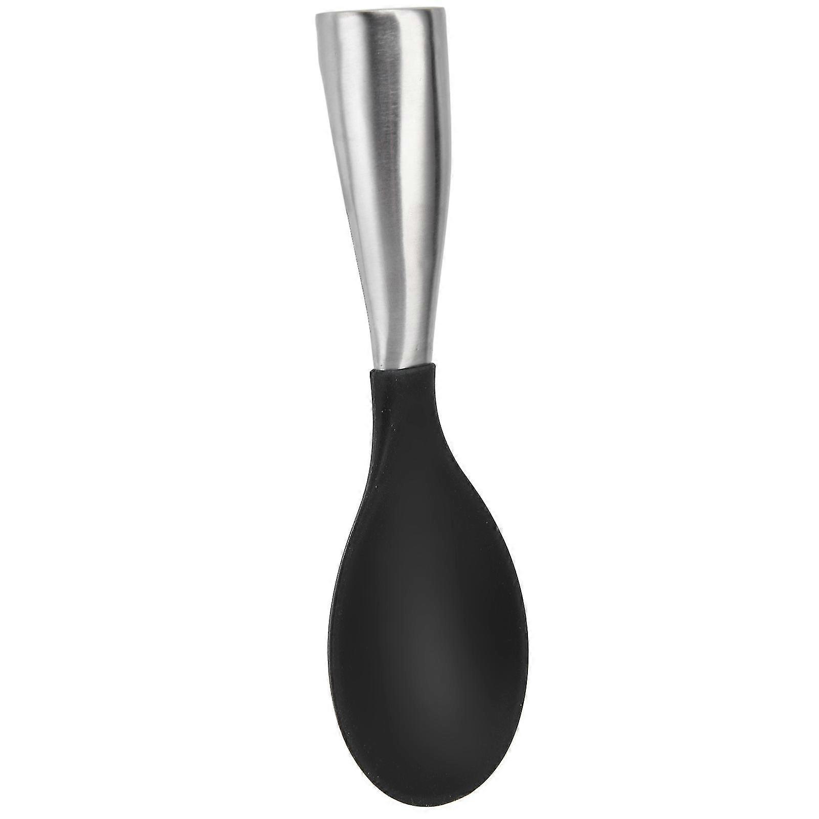 Stainless Steel Stand Up Rice Spoon with Comfortable Handle