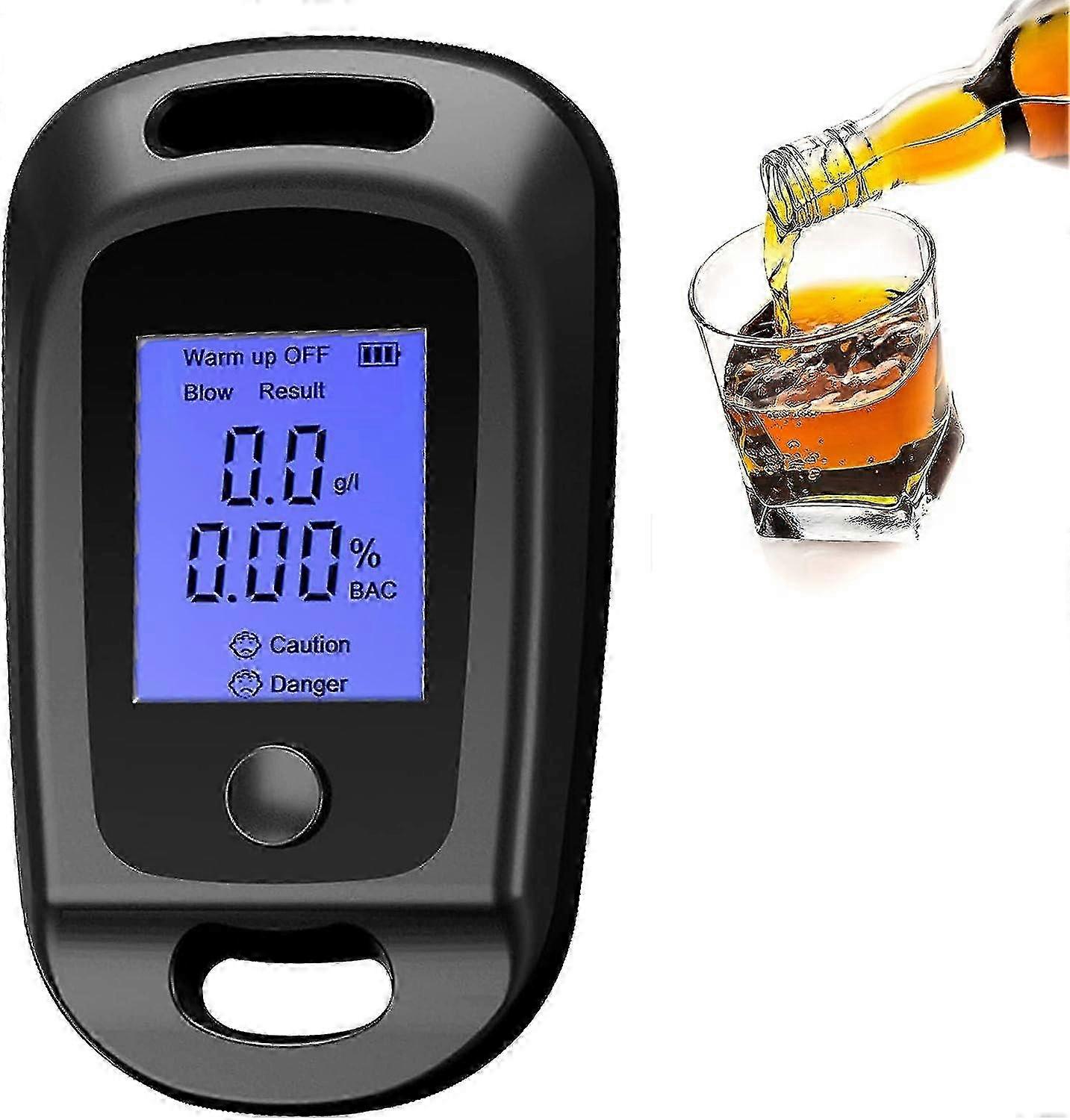 Alcohol Breathalyzer, Professional-grade Accuracy Breath Alcohol Tester, Portable Alcohol Breath Tester Digital Personal Alcohol Detector With Digital
