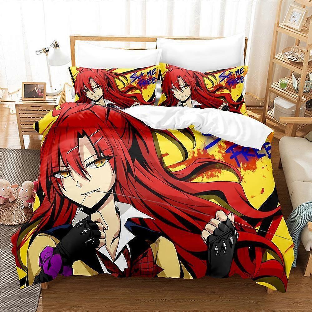 a1208 Bed Sheets Riddle story of devil Bedding Set Single Twin Full  Size Bed Set Adult Kid Bedroom Duvetcover Sets Anime Bed Sheet Set Bed Sheets iip