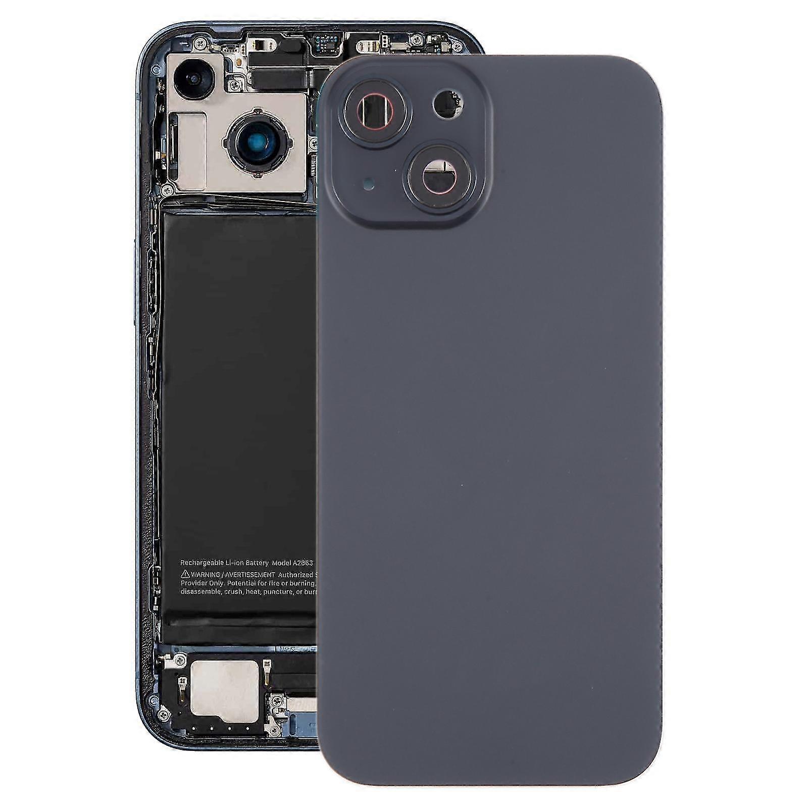 Pentru iPhone 15 Capac spate cu Toc obiectiv cameră+Magnet