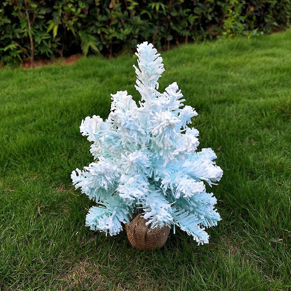 Juledekoration gaver 30cm45cm60cm desktop flocket lyserød lille træ vindue dekoration juletræ