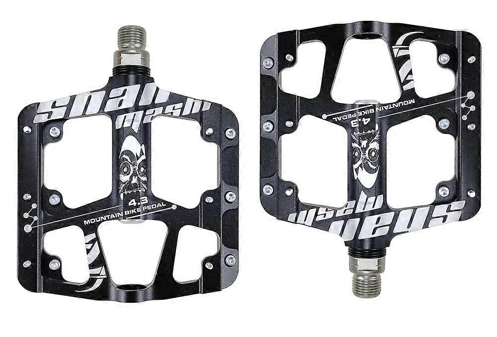 1 pair Ultra-light and ultra-thin 3 Bearings Non-slip Pedals Aluminum alloy Mountain Bike MTB Anodizing Road Bicycle Pedal