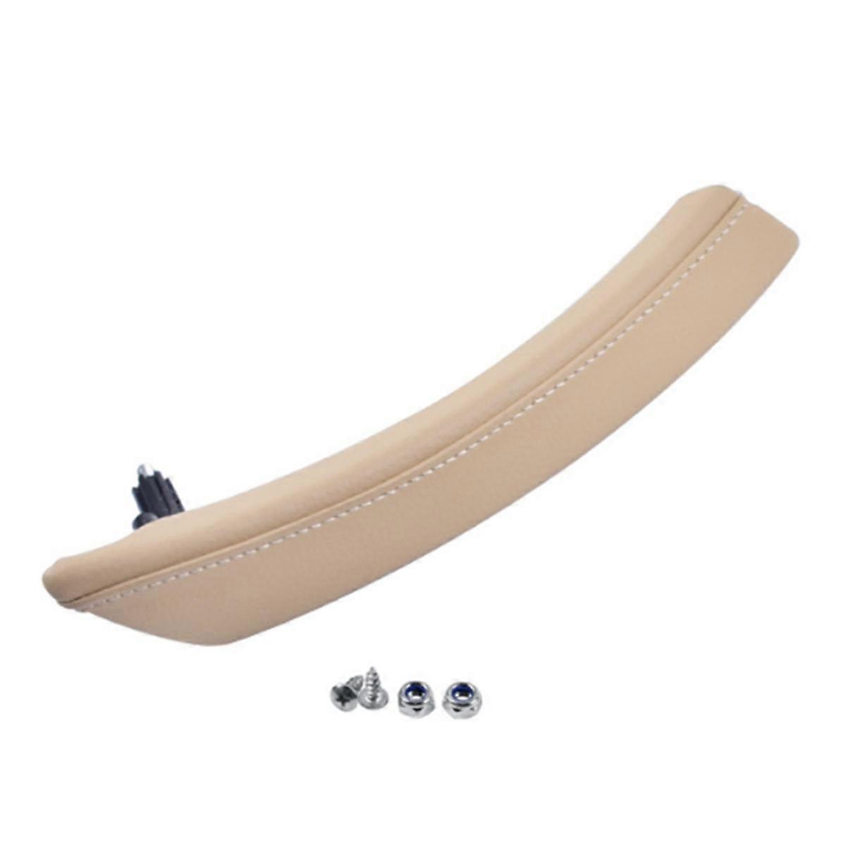 Car Left Side Front Door Inner Pull Handle Armrest Cover Assembly 51416983667 for E60 E61 2006-2010 RHD Beige