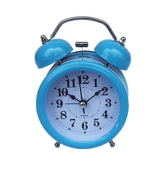 Väckarklocka Analog klockor Kvarts Klassisk Dubbelklocka Väckarklocka Natt för barn