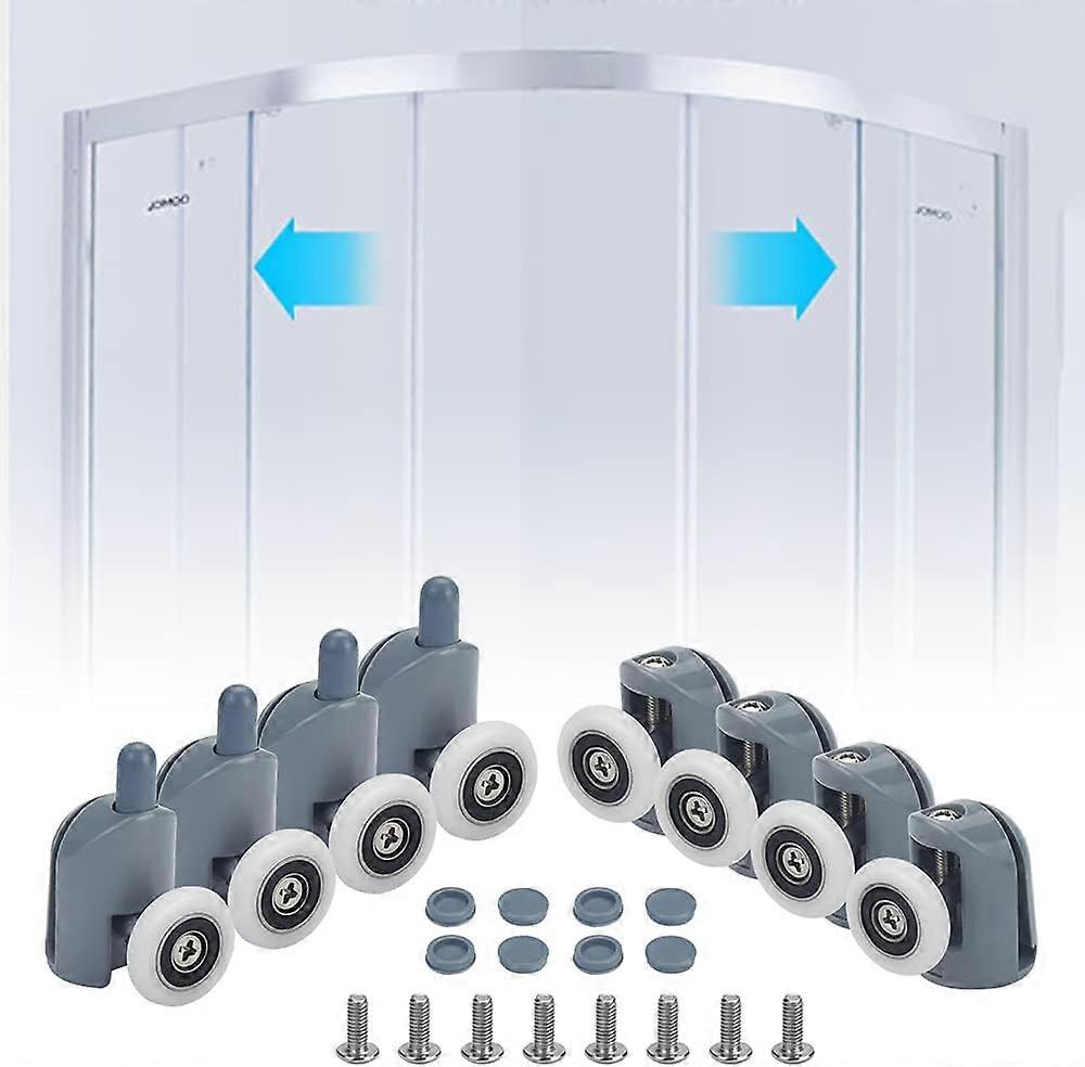 8 sliding door rollers (23mm)