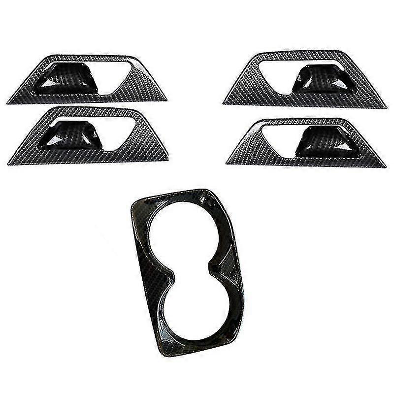 Interior Inner Door Handle Catch Decal Panel Car Accessories