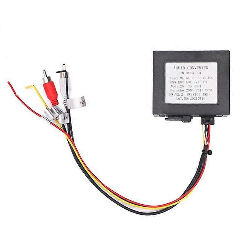 Autoradio MOST Fiber Optical Radio Decoder Verstärker Adapter Box für ML/GLR/W164/W251