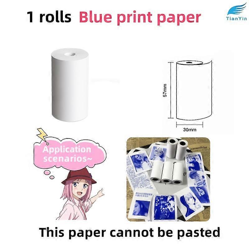 Instant Camera Paper Mini Printer Paper Thermal Label Paper, Sticker, Color Paper, Photo Paper, White Self-Adhesive Sticker Paper For Instant Camera A
